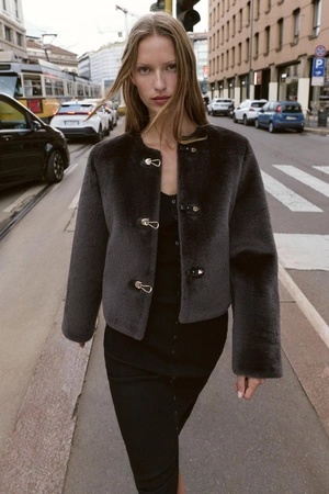 Лучшие дубленки Zara этой зимы | Новости сайта